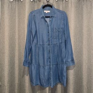 LOFT denim dress